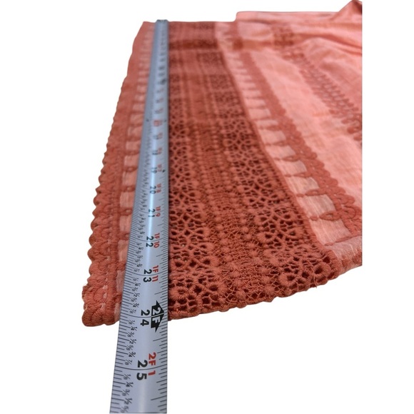 MAX Edition Boho Top, pleated details, and embroidered patterns, Pink, Medium - Picture 8 of 13